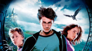 Harry, Ron And Hermione Granger Wallpaper
