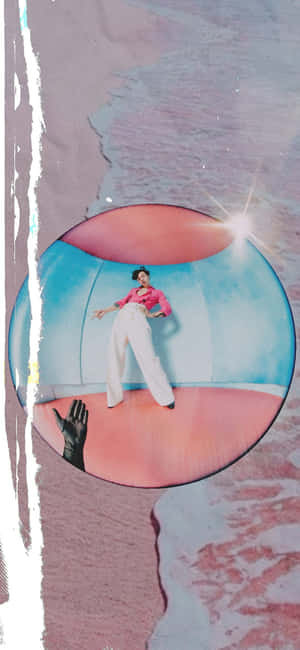 Harry Styles Fine Line Album Artwork Wallpaper