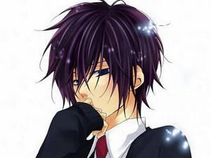 Haru Yoshida Cute Boy Cartoon Wallpaper