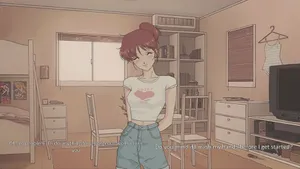 Haruka Amaikawa 90s Anime Aesthetic Desktop Wallpaper