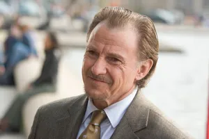 Harvey Keitel Magnificent Brown Suit Wallpaper