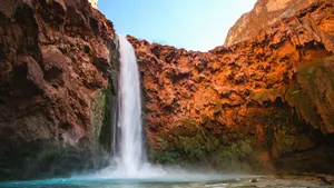 Havasu Waterfall Hd Wallpaper