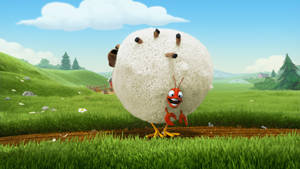 Hay Day Sheep Chicken Lobster Wallpaper