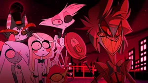 Hazbin Hotel Alastor Devil Form Wallpaper