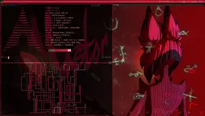 Hazbin Hotel Alastor Programming Wallpaper