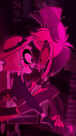 Hazbin Hotel Charlie Alastor Art Wallpaper