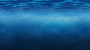 Hazy Blue Underwater Wallpaper