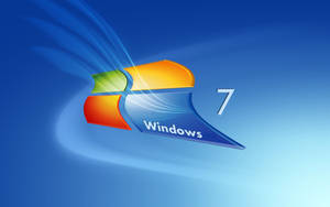Hd 3d Windows 7 Distorted Logo Wallpaper