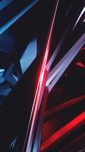Hd Abstract Neon Red Phone Wallpaper
