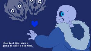 Hd Aesthetic Sans And Quote Wallpaper