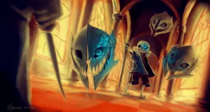 Hd Aesthetic Sans Of Undertale Wallpaper