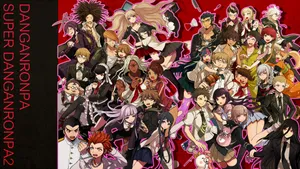 Hd All Characters In Danganronpa Wallpaper