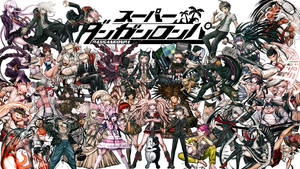 Hd All Danganronpa Characters Wallpaper