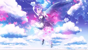 Hd Angel Rem Of Re Zero Wallpaper