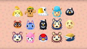 Hd Animal Crossing Icon Set Wallpaper