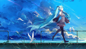 Hd Animated Hatsune Miku Wallpaper