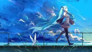 Hd Animated Hatsune Miku Wallpaper