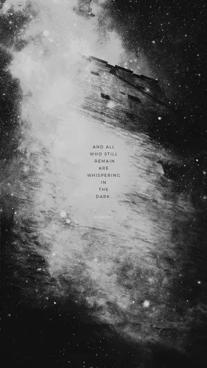 Hd Black Aesthetic Quote Wallpaper