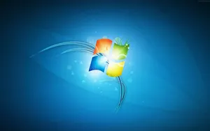 Hd Blue Windows 7 Art Wallpaper