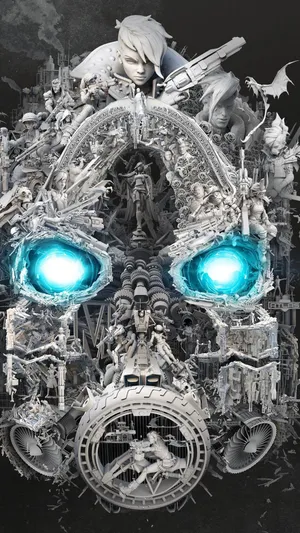 Hd Borderlands 3 Psycho Mask Wallpaper