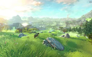 Hd Breath Of The Wild Land Wallpaper