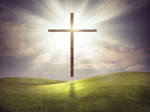 Hd Bright Floating Cross Wallpaper
