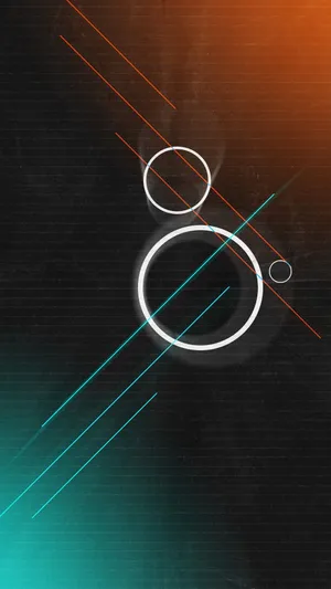 Hd Circle Abstract Phone Wallpaper