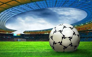Hd Cool Soccer Ball Stadium Wallpaper