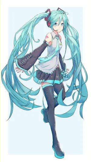 Hd Cute Aesthetic Hatsune Miku Wallpaper