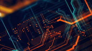 Hd Engineering Colorful Computer Circuit Board Wallpaper