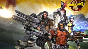 Hd Game Poster Of Borderlands Wallpaper