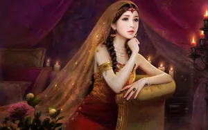 Hd Girl Indian Princess Wallpaper
