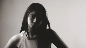 Hd Girl Monochrome Photoshoot Wallpaper