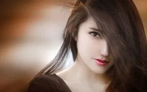 Hd Girl Red Lipstick Wallpaper