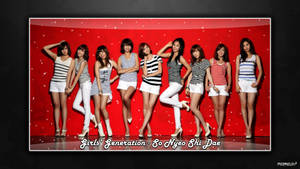 Hd Girls' Generation Red Aesthetic Poster Wallpaper