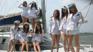 Hd Girls' Generation Sailor Uniform Wallpaper