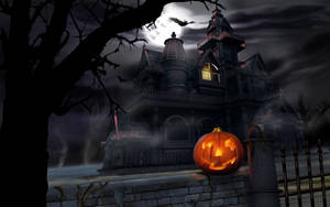 Hd Halloween Haunted House For Computer Wallpaper