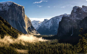 Hd Macbook Snow Yosemite Mountain Wallpaper