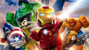 Hd Marvel's Avengers Lego Wallpaper