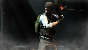 Hd Pubg Character With Frying Pan Wallpaper