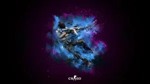 Hd Purple Aesthetic Csgo Cover Wallpaper