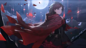 Hd Ruby Rose Of Rwby Wallpaper
