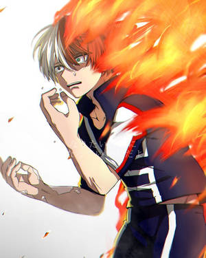 Hd Sad Todoroki Shoto Wallpaper
