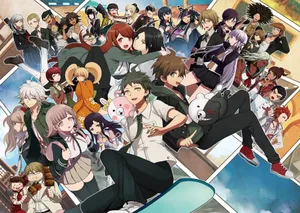 Hd School Heroes Of Danganronpa Wallpaper