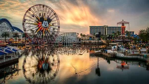 Hd Theme Park In The City Wallpaper