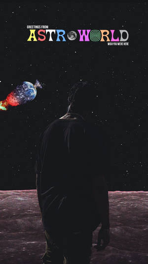 Hd Travis Scott And Astroworld Album Wallpaper