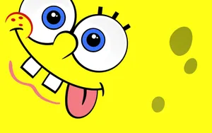Hd Wacky Face Of Spongebob Wallpaper