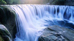 Hd Waterfall Goðafoss Falls Diamond Circle Wallpaper