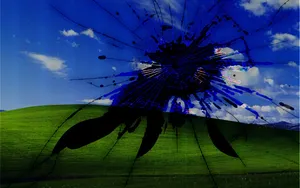 Hd Windows Broken Screen Wallpaper
