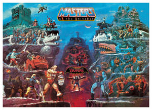 He-man And The Masters Of The Universe Evil Horde Box Art Painting Wallpaper